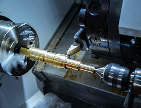 Proces obróbki precyzyjnych części mechanicznych